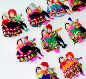 Andes, Peru, Fair Trade, Worry Dolls, Pins, Couple