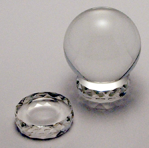 Gazing Ball, Crystal Ball, Crystal, Stand, Holder