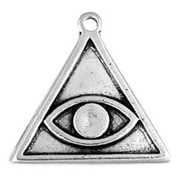 Avert Jealousy, Pendant, Evil Eye, High Concepts, Leadfree, Pewter, Amulet