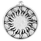 Sun, Disk, Pendant, Protector, High Concepts, Leadfree, Pewter, Amulet