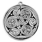 Triskellion, Pendant, Celtic, Wisdom, Change, High Concepts, Leadfree, Pewter, Amulet