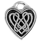 Heart, Celtic Legends, Celtic Knots, High Concepts, Leadfree, Pewter, Amulet