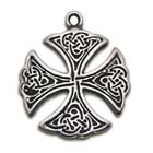 St. Patricks's Cross, Celtic Knots, High Concepts, Leadfree, Pewter, Amulet