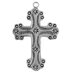 Southwestern Cross, Faith, Christian, Pendant, High, Concepts, Leadfree, Pewter, Safepewter