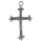 Mexican Cross, Faith, Christian, Pendant, High, Concepts, Leadfree, Pewter, Safepewter
