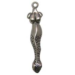 Goddess, Pendant, Snake, Snake Goddess, High Concepts, Eternal, Leadfree, Pewter, Amulet