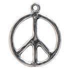 Peace, Pendant, High Concepts, Leadfree, Pewter, Amulet