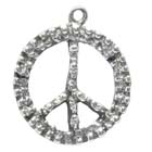 Peace, Pendant, High Concepts, Leadfree, Pewter, Amulet