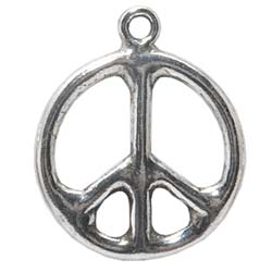 Peace, Pendant,  High Concepts, Leadfree, Pewter, Amulet