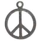 Peace, Pendant,  High Concepts, Leadfree, Pewter, Amulet