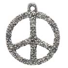 Peace, Pendant, High Concepts, Leadfree, Pewter, Amulet