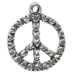 Peace, Pendant, High Concepts, Leadfree, Pewter, Amulet