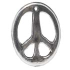 Peace, Pendant, High Concepts, Leadfree, Pewter, Amulet