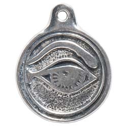 Peace, Eye, Pendant,  High Concepts, Leadfree, Pewter, Amulet