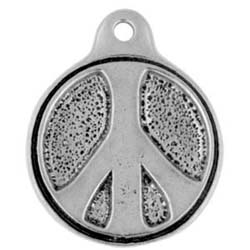 Peace, Flower Power, Pendant,  High Concepts, Leadfree, Pewter, Amulet