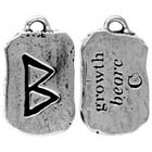 Runes, Pendant, Growth, Beorc, High Concepts, Leadfree, Pewter, Amulet