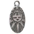 Sun, Southwest, Pendant, Celestial, Native American, High Concepts, Leadfree, Pewter, Amulet