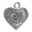 Heart, Southwest, Pendant, Native American, Sedona, High Concepts, Leadfree, Pewter, Amulet