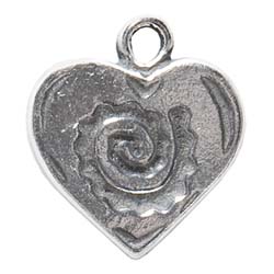 Heart, Southwest, Pendant, Native American, Sedona, High Concepts, Leadfree, Pewter, Amulet