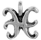 Zodiac, Pendant, Astrology, Horoscope, Pisces, High Concepts, Leadfree, Pewter, Amulet