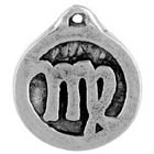 Astrology, Horoscope, Zodiac, Virgo, High Concepts, Leadfree, Pewter, Amulet