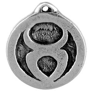 Astrology, Horoscope, Zodiac, Taraus, High Concepts, Leadfree, Pewter, Amulet