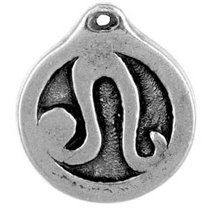 Astrology, Horoscope, Zodiac, Leo, High Concepts, Leadfree, Pewter, Amulet