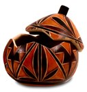 Andes, Peru, Fair Trade, Boxes, Box, Gourd, Geometric, Handcarved