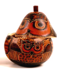 Andes, Peru, Fair Trade, Boxes, Box, Gourd, Owl, Handcarved