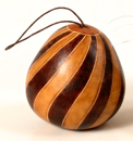 Ornaments, Andes, Peru, Fair Trade, Christmas, Holiday, Gourd, Carved, Handpainted