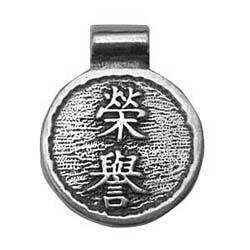 China, Wisdom of China, Honor, Pendant, High Concepts, Leadfree, Pewter, Amulet