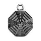 Zemi, Labyrinth, Pendant, High Concepts, Leadfree, Pewter, Amulet