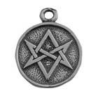 Zemi, Magic Hexagram, Pendant, High Concepts, Leadfree, Pewter, Amulet