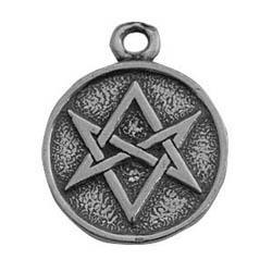 Zemi, Magic Hexagram, Pendant, High Concepts, Leadfree, Pewter, Amulet