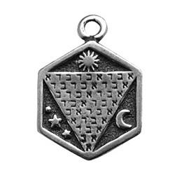 Zemi, Abracadabra, Pendant, High Concepts, Leadfree, Pewter, Amulet