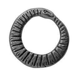 Zemi, Ouroboros, Oroboros, Pendant, High Concepts, Leadfree, Pewter, Amulet