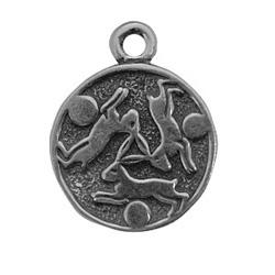 Zemi, Hare Trinity, Pendant, High Concepts, Leadfree, Pewter, Amulet