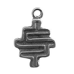 Zemi, Clay Seal, Pendant, High Concepts, Leadfree, Pewter, Amulet