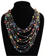 Cascade Beaded Necklaces