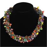 Boa Burst Beaded Necklaces